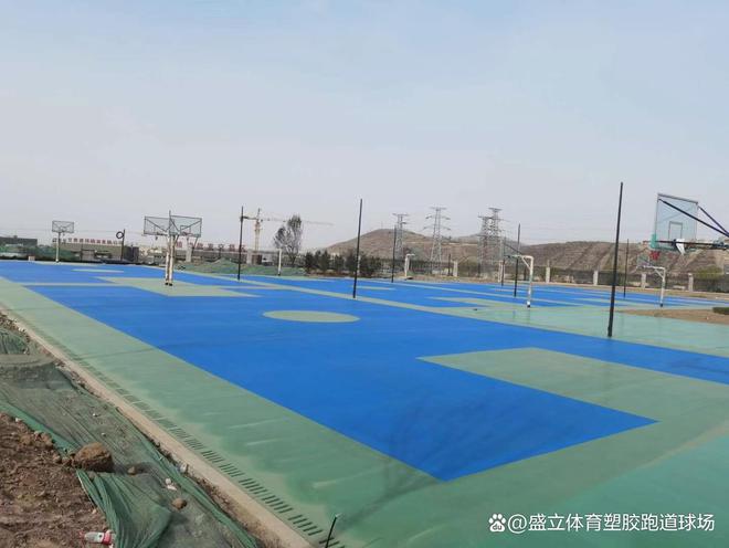 硅PU球场面层材料(图1)