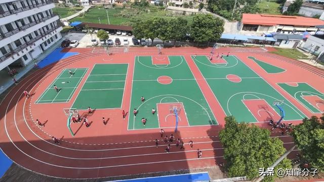 漂亮！广宁这8所学校的体育场地华丽“变身”(图11)