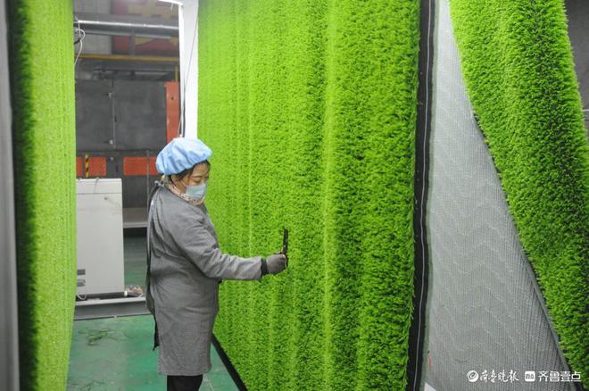 淄博淄川人造草坪出口世界各地(图2)