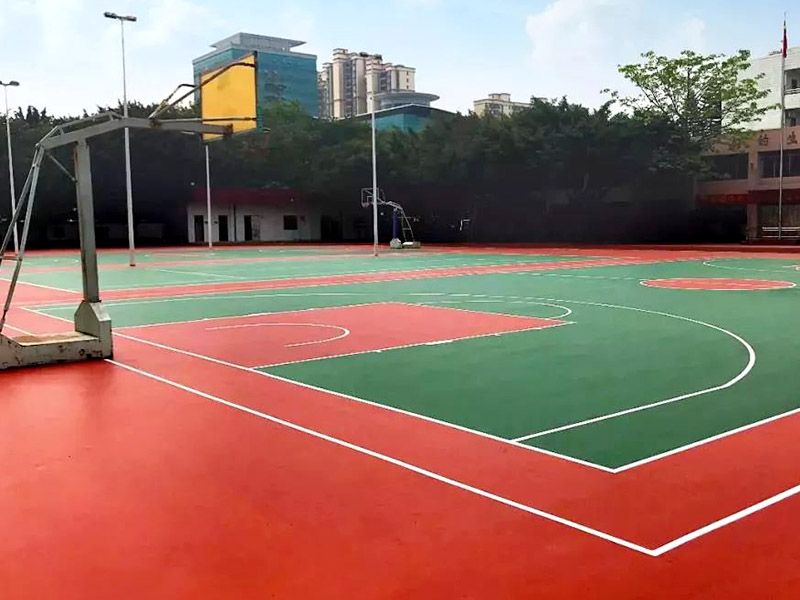 硅pu篮球场需要哪些材料？必须有这些！(图1)