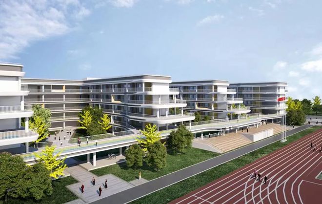 新城实验中学进入内部装修阶段(图2)