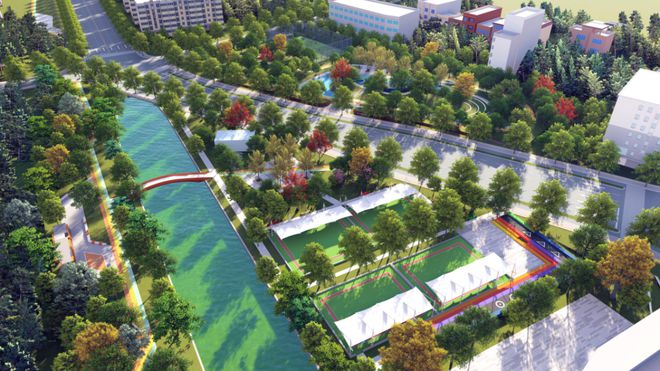 市区再添一座体育公园！位置在这里→(图1)