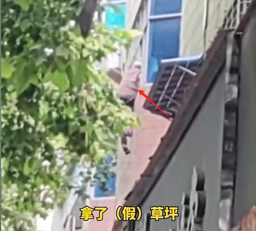 百岁老人三楼坠落！众人合力将其接住网友：这辈子怕是死不掉了(图3)