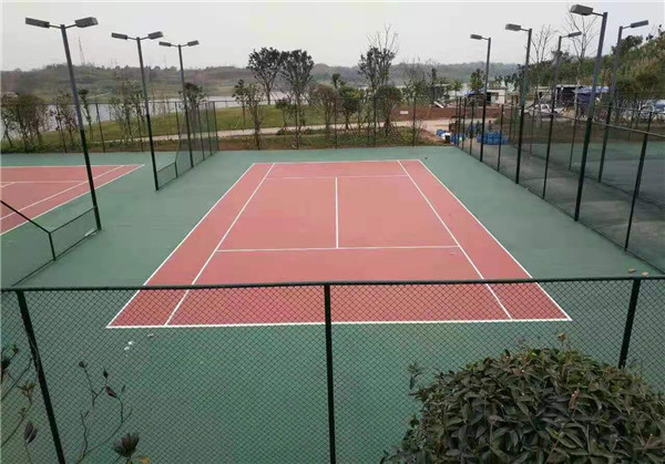 硅PU球场材料有哪些优点？(图1)