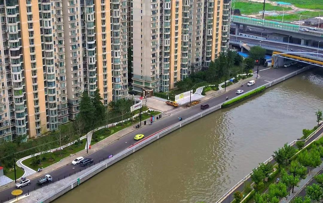 苏州河畔新增一片共享绿地→(图5)