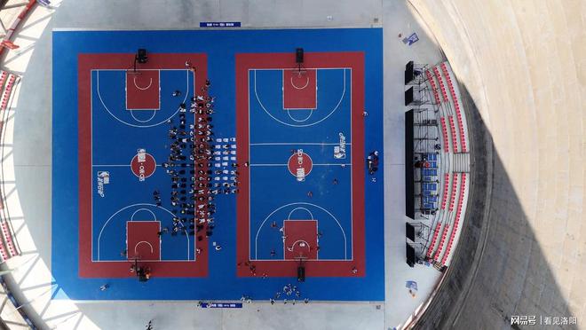 “阳光里NBA·咪咕”球场落成暨2025“洛阳球王”篮球争霸赛揭幕！(图3)
