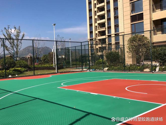硅PU篮球场的价格(图1)