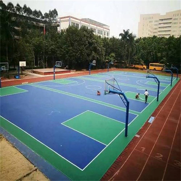 了解江苏硅PU篮球场：新一代的篮球场地材料(图1)