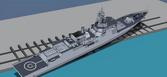 终于扶正朝鲜新驱逐舰抢救成功代价沉重船头已切掉主炮报废(图1)