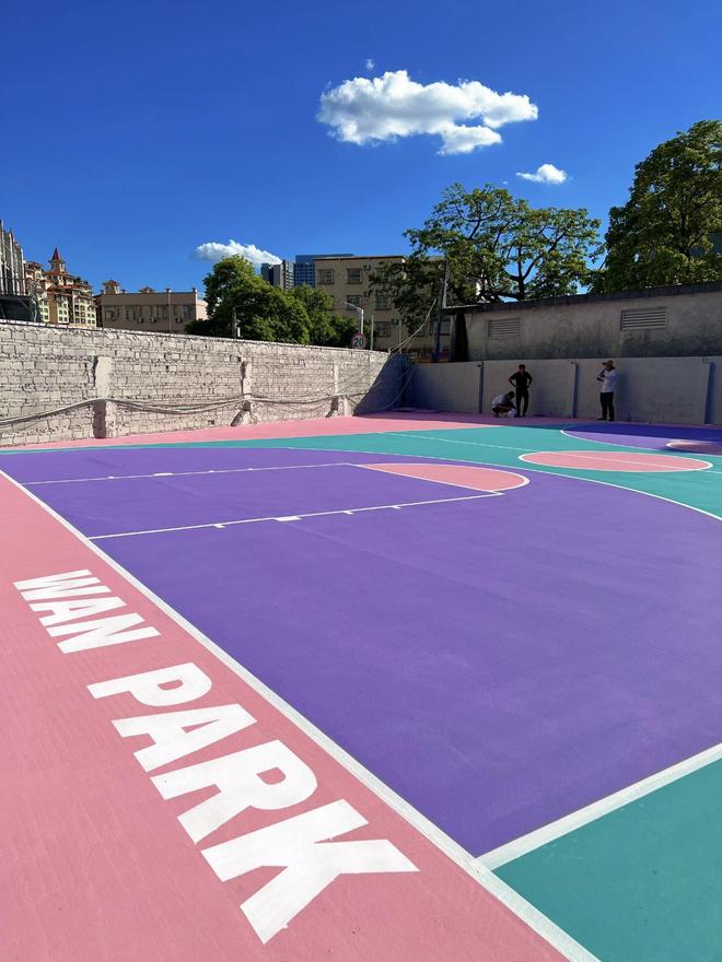 学校选择硅PU篮球场的三大理由(图1)