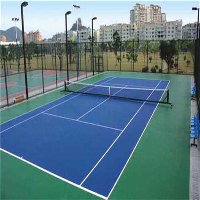 硅PU篮球场的性能特点(图1)