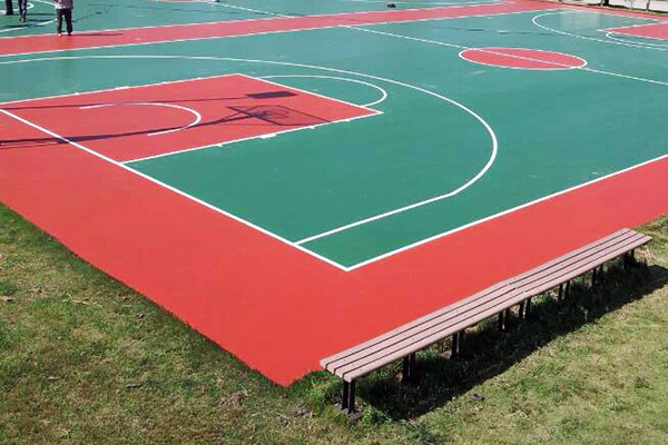 硅PU球场硅PU篮球场为何会产生不同的色差？(图3)