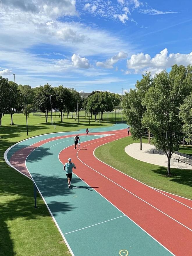 塑胶跑道基层一定要铺沥青吗？(图2)