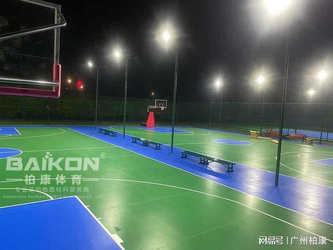 广州硅PU+弹性丙烯酸球场(图3)