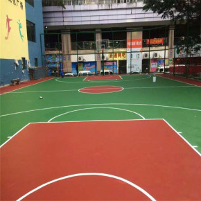 硅PU塑胶运动场(图1)