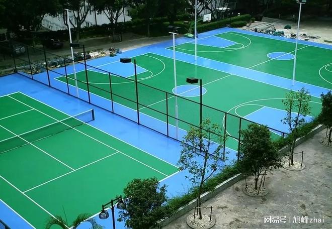 运动场硅PU篮球场技术应用与院校场景实践(图2)