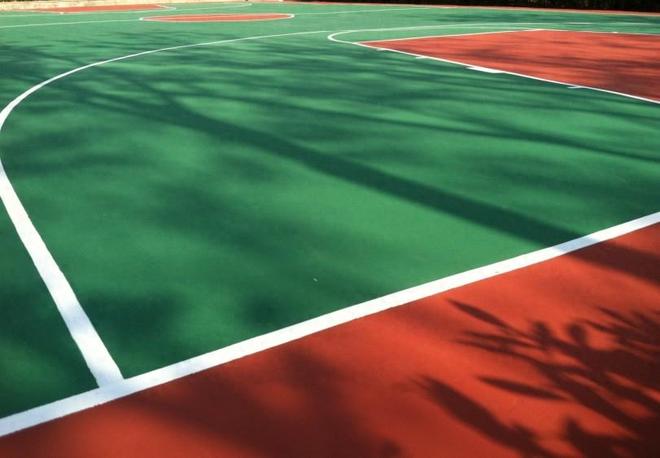 丙烯酸篮球场施工(图3)