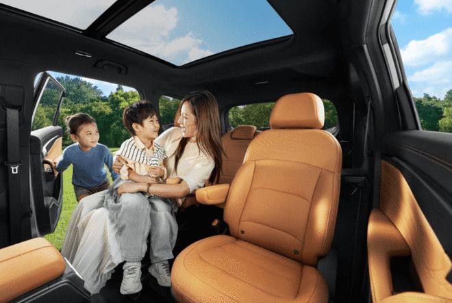 直瀑式格栅3种座椅布局 第三代豪越L正式亮相(图10)