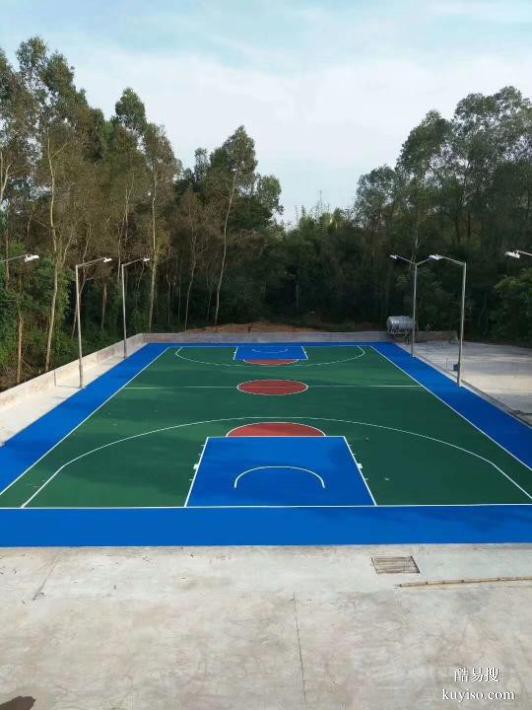 万全区室内外硅PU球场施工硅PU塑胶球场(图4)