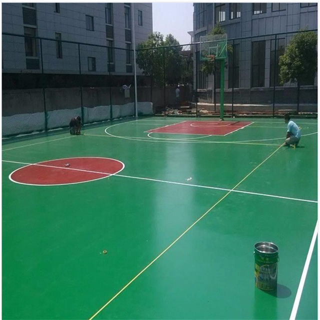 硅PU球场材料--弹性球场材料特点(图1)