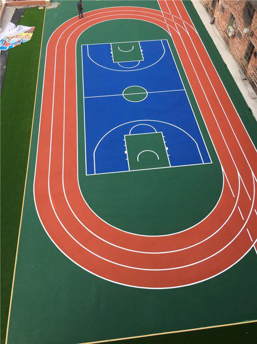 硅PU篮球场的特性(图1)