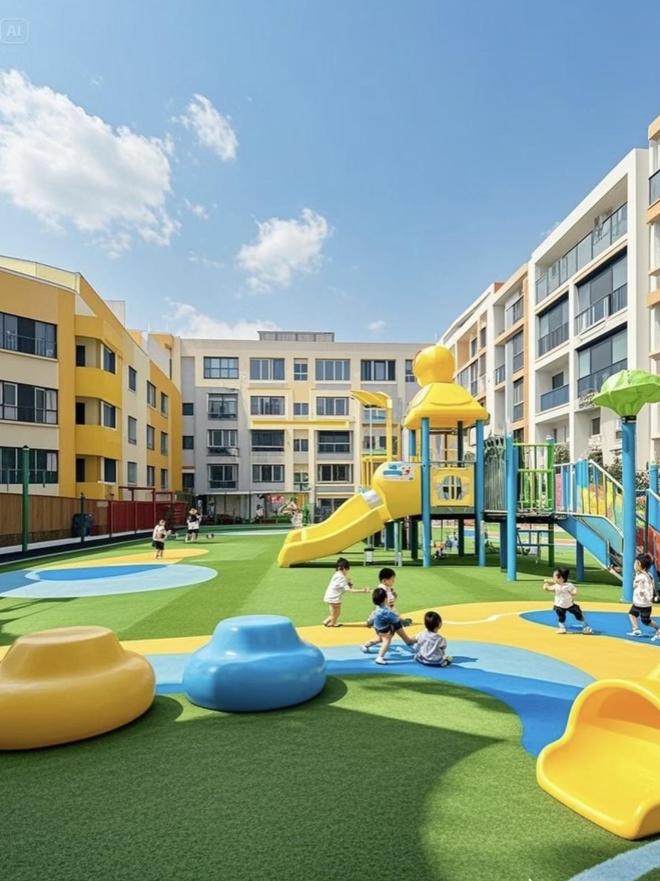 幼儿园人造草坪：安全环保与柔软度是首要考量(图2)