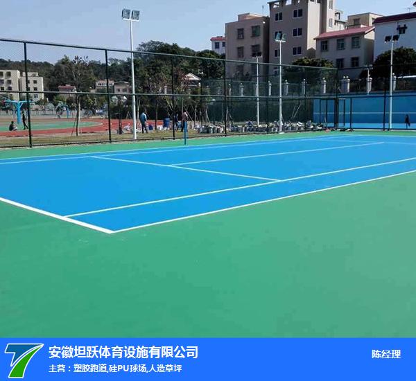 安徽坦跃公司品质保障 硅pu球场厂家 淮南硅pu球场(图1)
