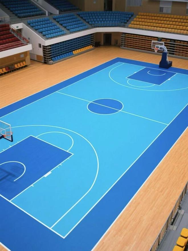 硅 PU 球场的修补方法：局部破损不用整体更换(图2)