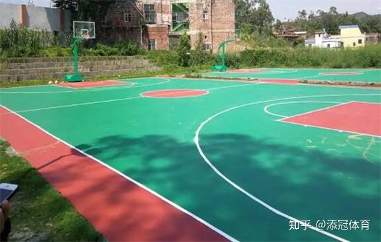 硅PU篮球场材料是什么样的硅PU塑胶篮球场都有哪些优势(图1)
