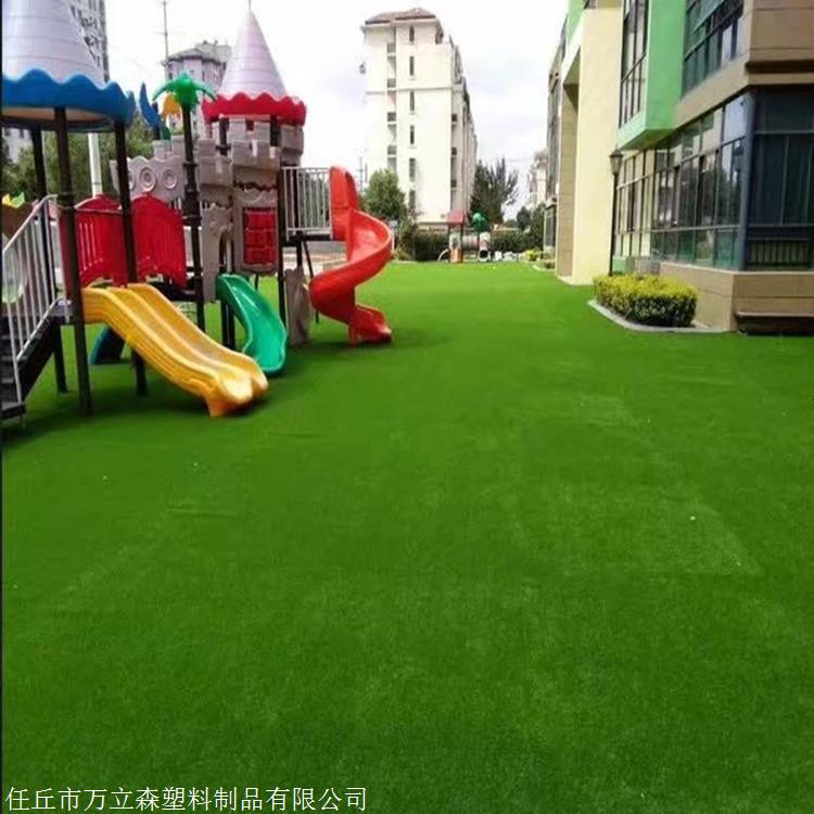 人造草坪人造草皮地毯幼儿园草坪景观休闲草塑料假(图1)