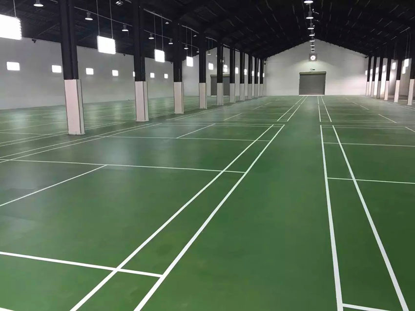 硅PU球场塑胶运动场铺塑系统施工方案(图1)