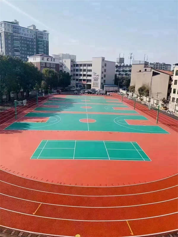 成都双流区硅PU运动场(图1)